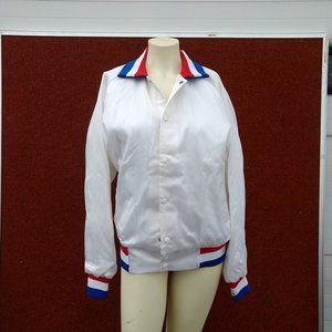 VIntage Artex USA Olympic White Windbreaker Size M